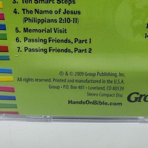 Group's Hands On Bible Curriculum Audio CD (2009) Grades 5&6 Kids for Teachers - Picture 5 of 5